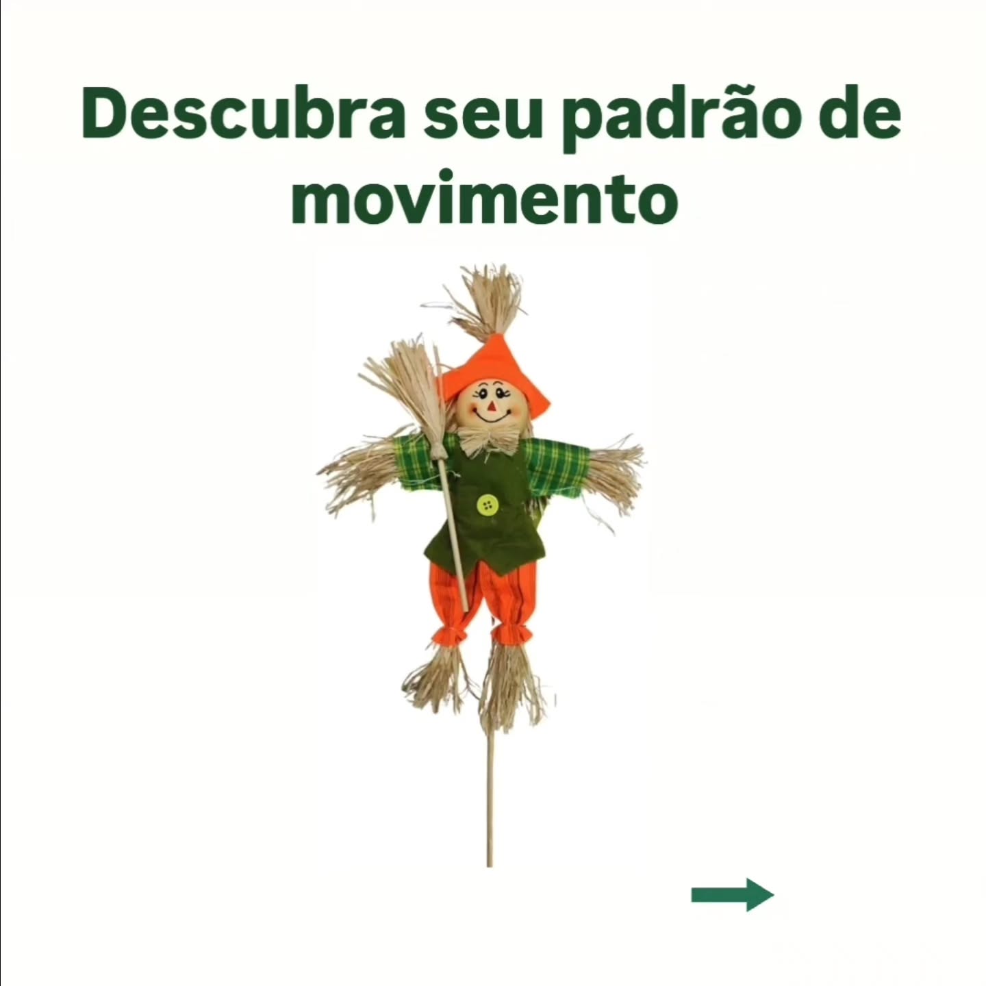 Descubra seu padrão de movimento