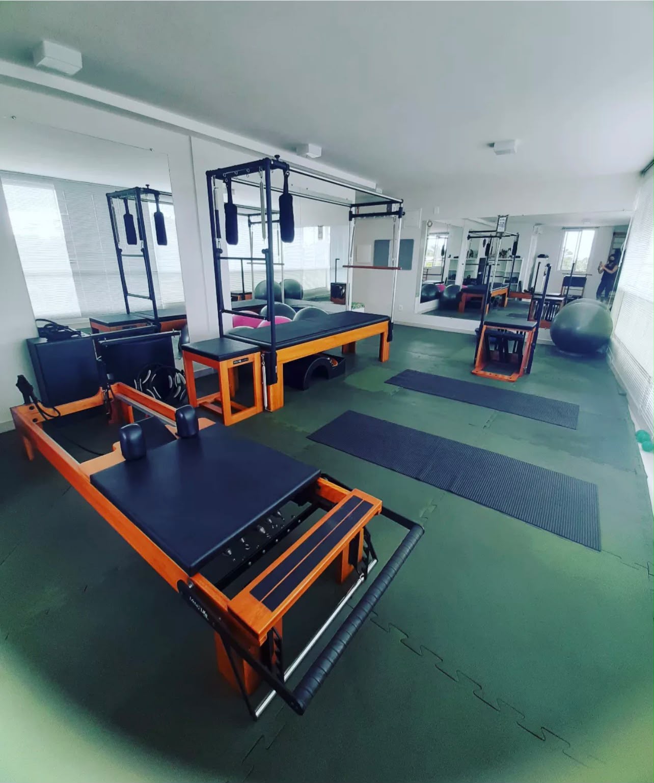 Ambiente da FunFit Pilates Studio